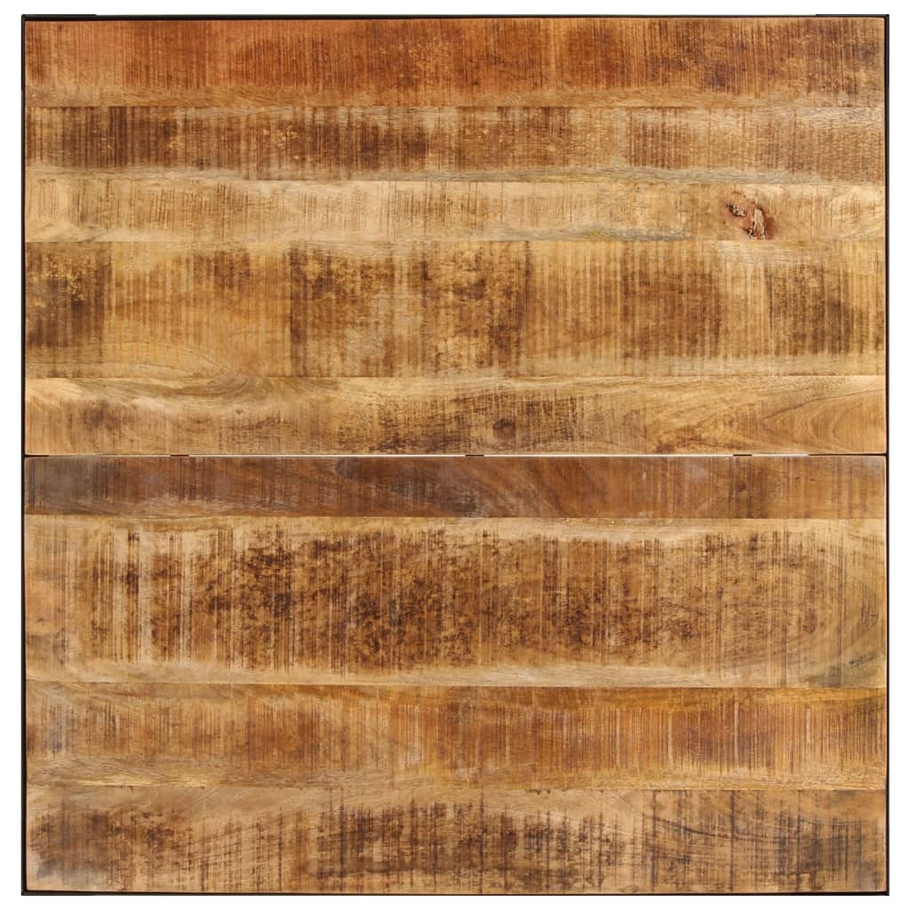 Eettafel 110x110x76 cm massief mangohout