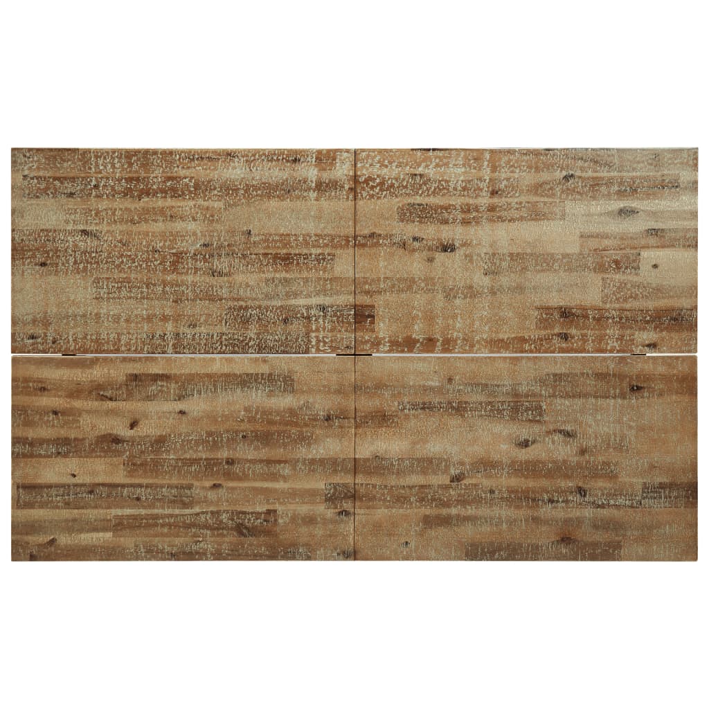 Eettafel 150x90x75 cm massief acaciahout