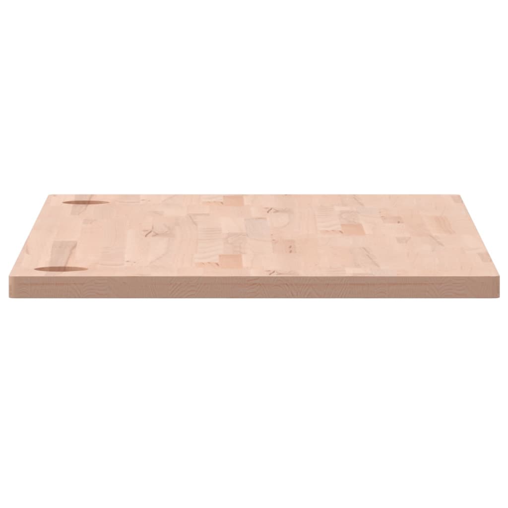 Bureaublad 110x55x2,5 cm massief beukenhout