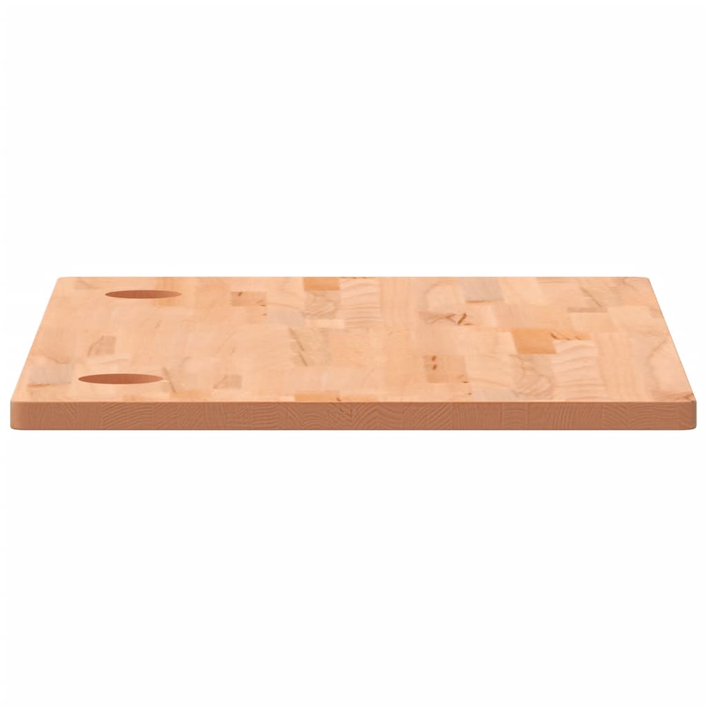 Bureaublad 110x60x2,5 cm massief beukenhout