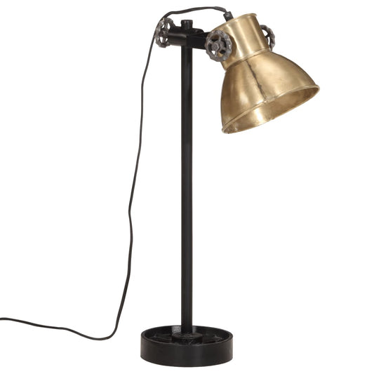 Bureaulamp 25 W E27 15x15x55 cm antiek messing