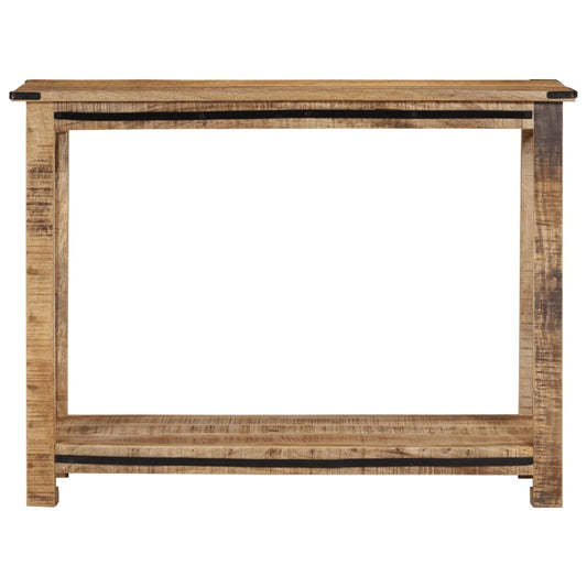 Wandtafel 100x35x75 cm massief mangohout