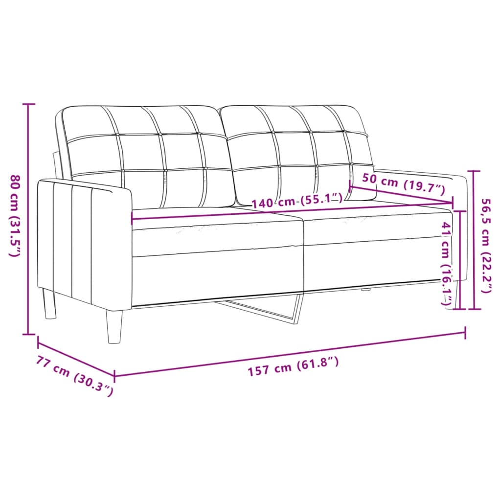 3-delige Loungeset met kussens en bolsters fluweel zwart