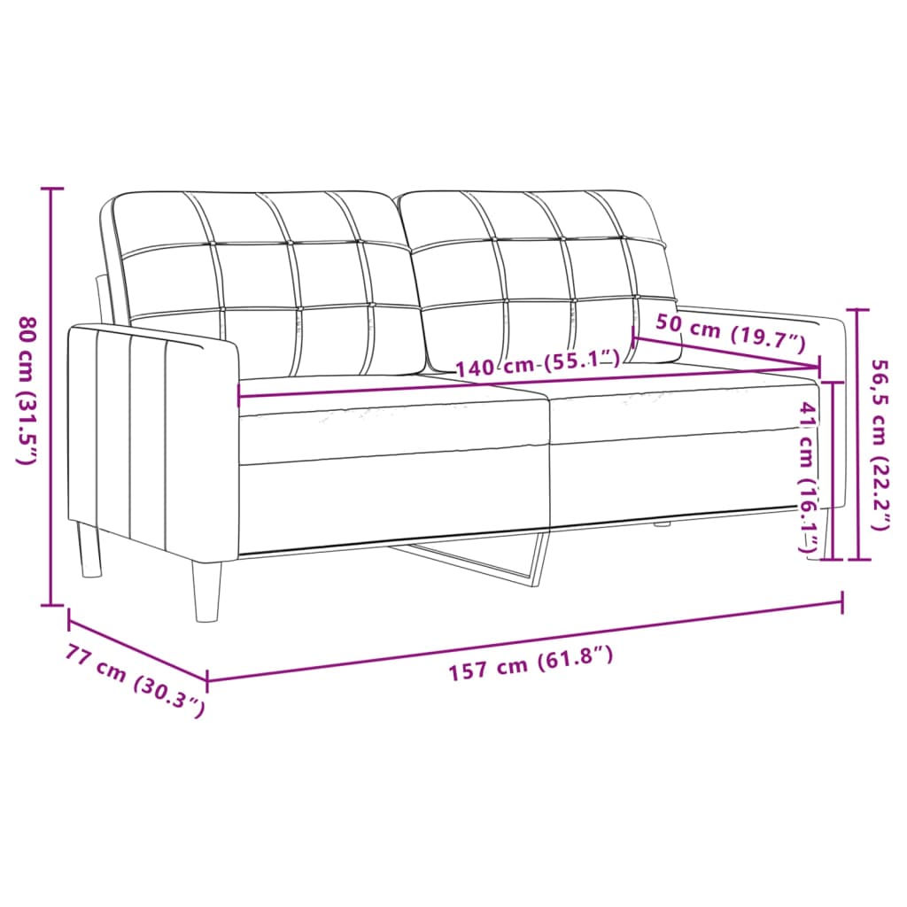 3-delige Loungeset met kussens en bolsters fluweel donkergrijs