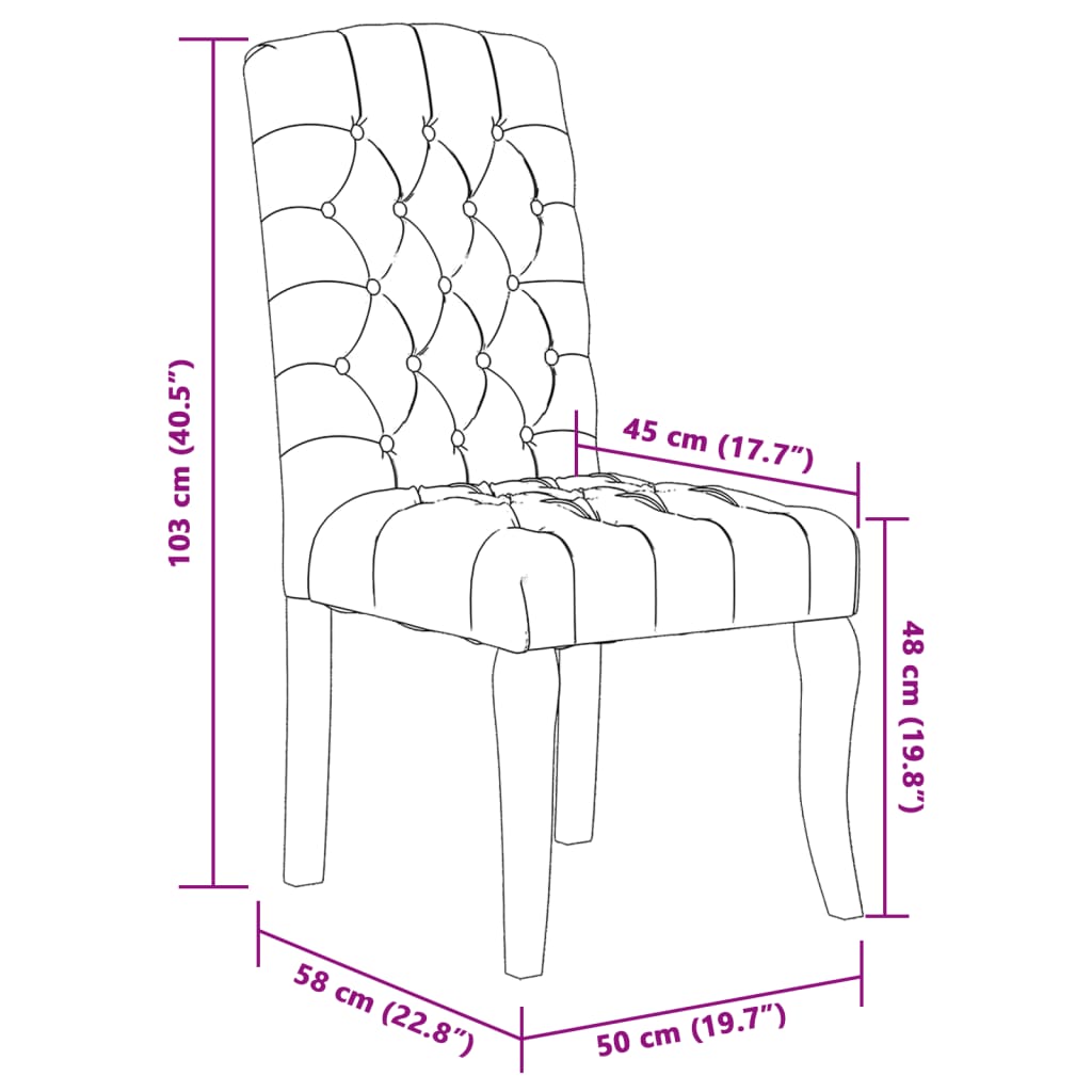 Eetkamerstoelen 4 st linnen-look stof grijs