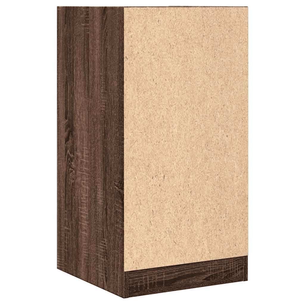 Apothekerskast 40x41x77,5 cm bewerkt hout bruin eikenkleurig