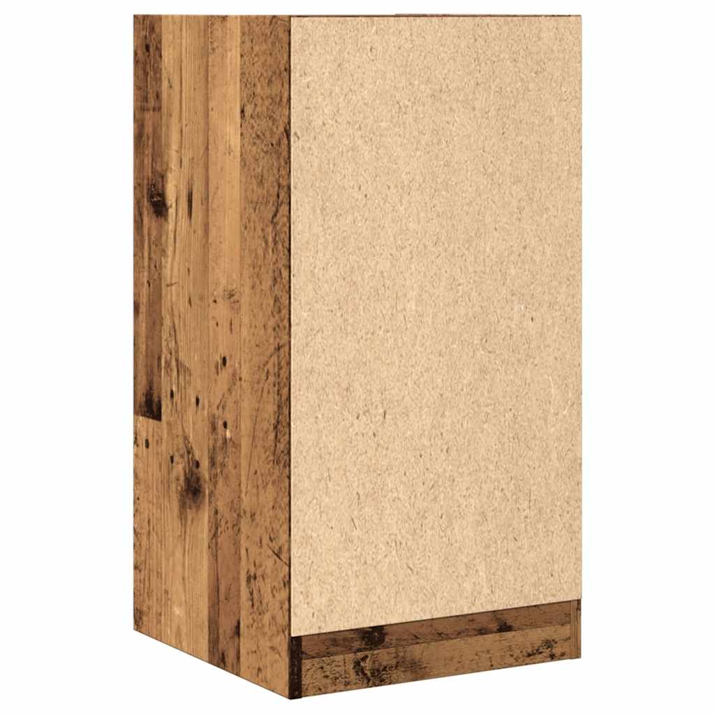 Apothekerskast 40x41x77,5 cm bewerkt hout oud houtkleurig