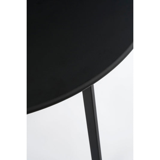 Table d'appoint Seatle pour Outside-H38 x &Oslash; 58 cm-Métal-Noir