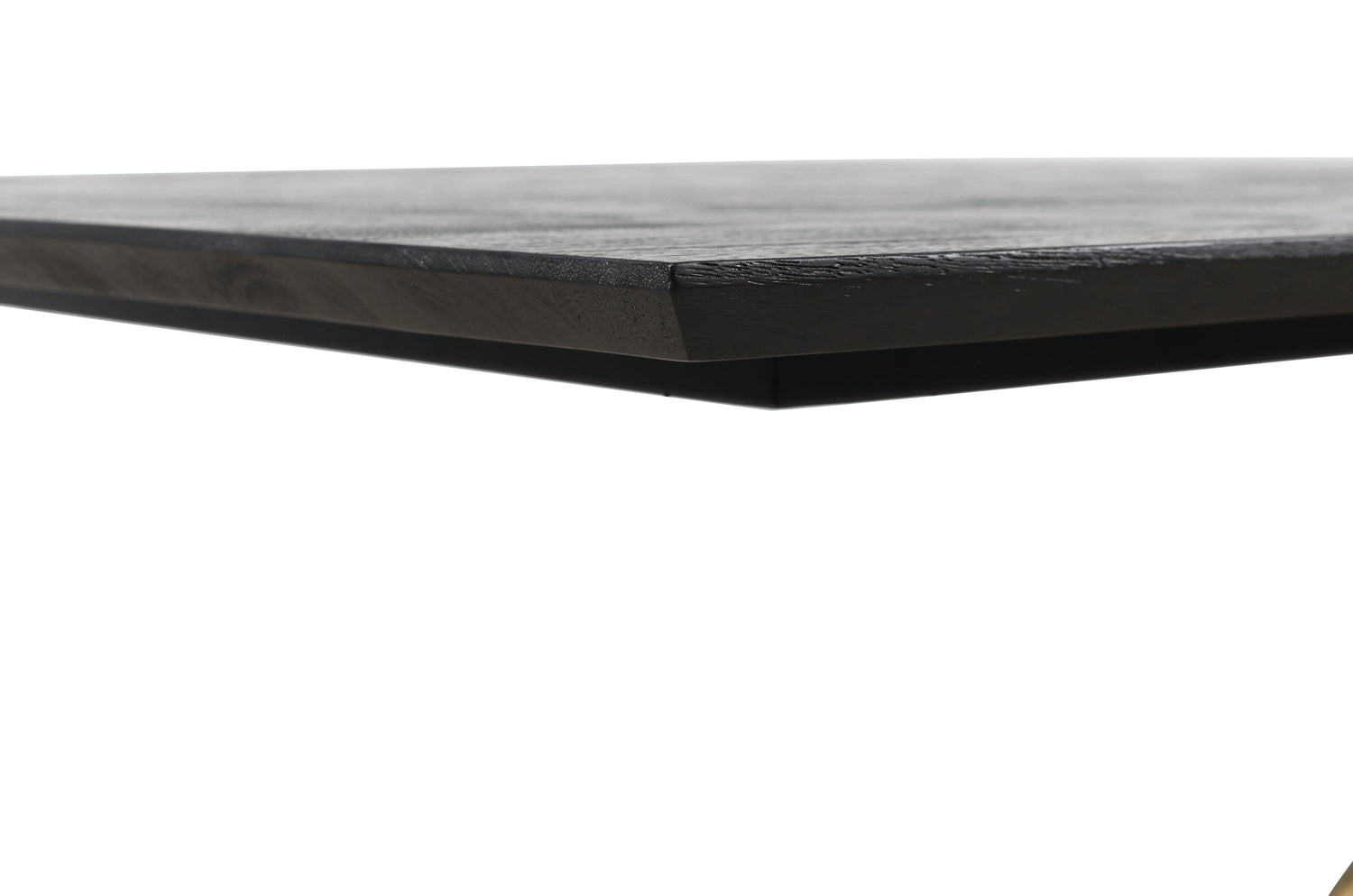 PTMD Alore zwart goud eettafel rechthoek 240 cm