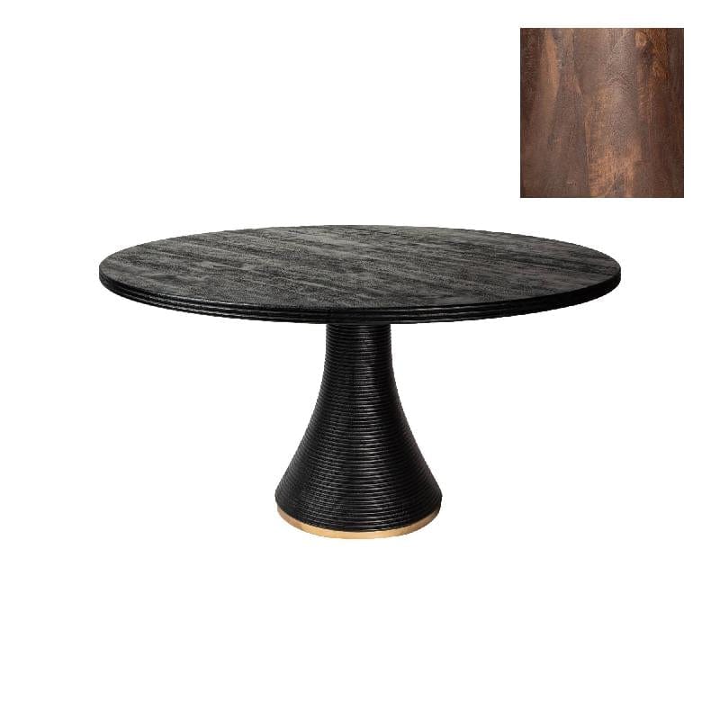 PTMD Arca Rib tafel bruin-goud