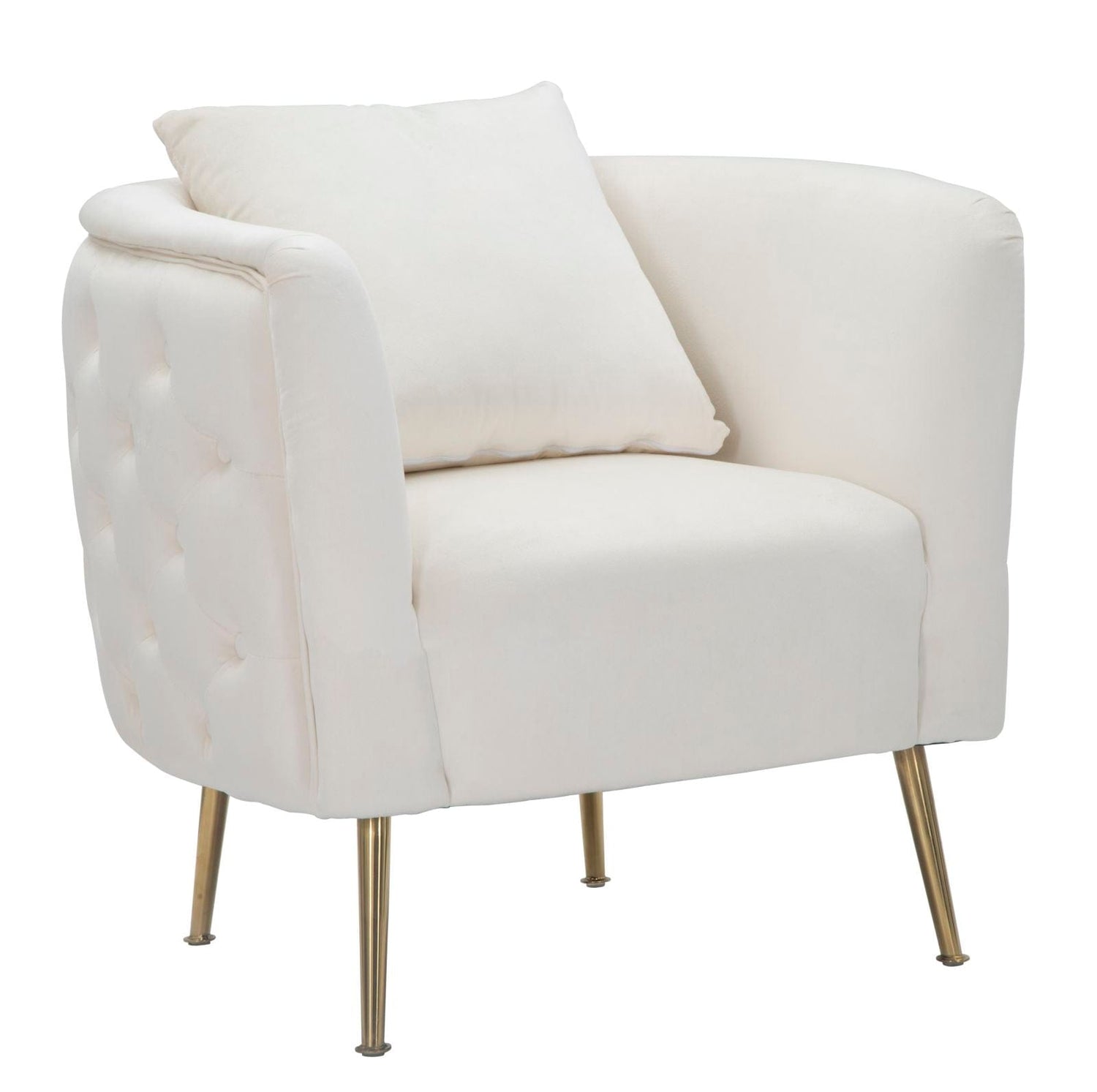 Mauro Ferretti ARMCHAIR BUCAREST CREMA CM 76X74X73