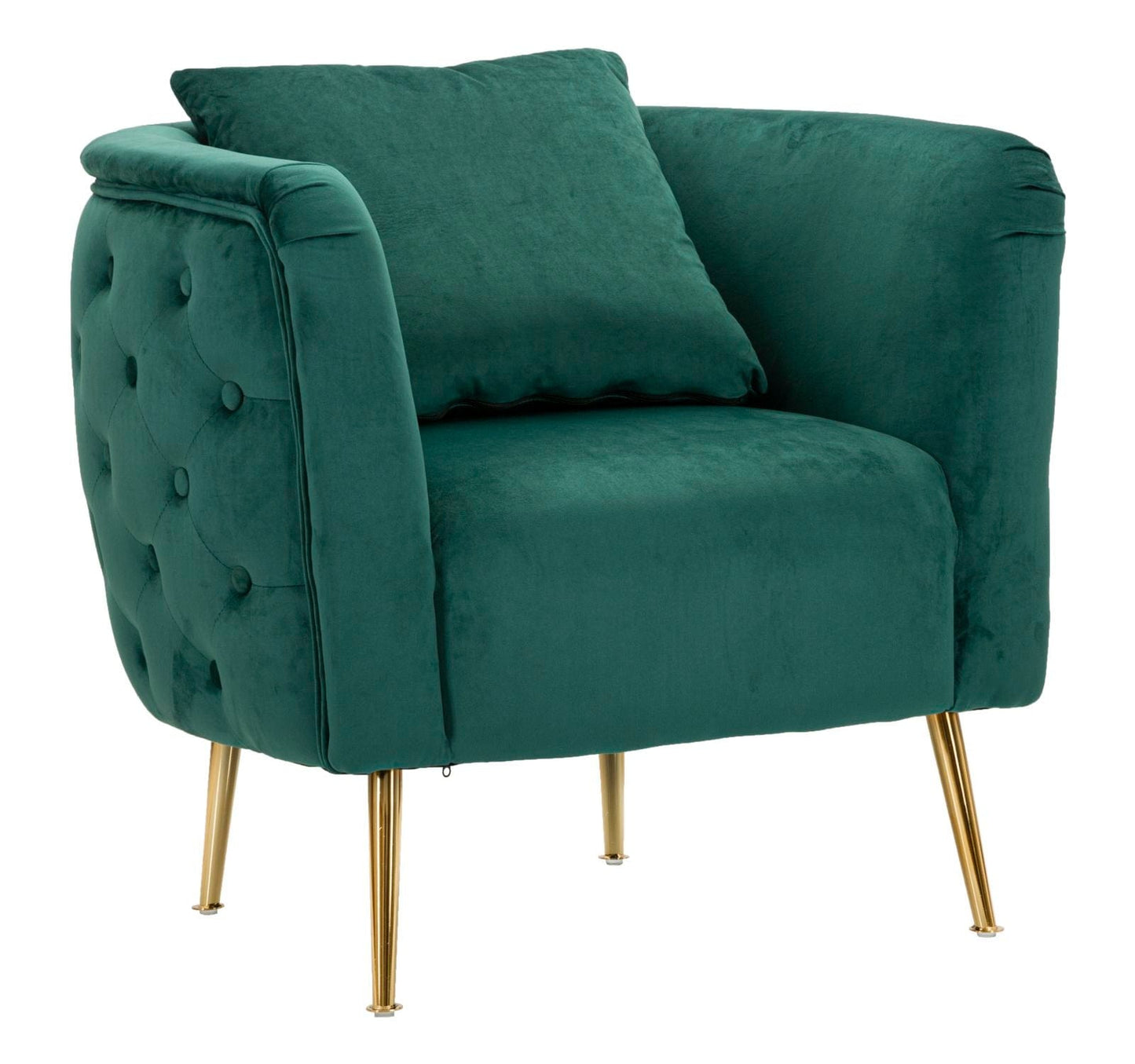 Mauro Ferretti ARMCHAIR BUCAREST GREEN CM 76X74X73