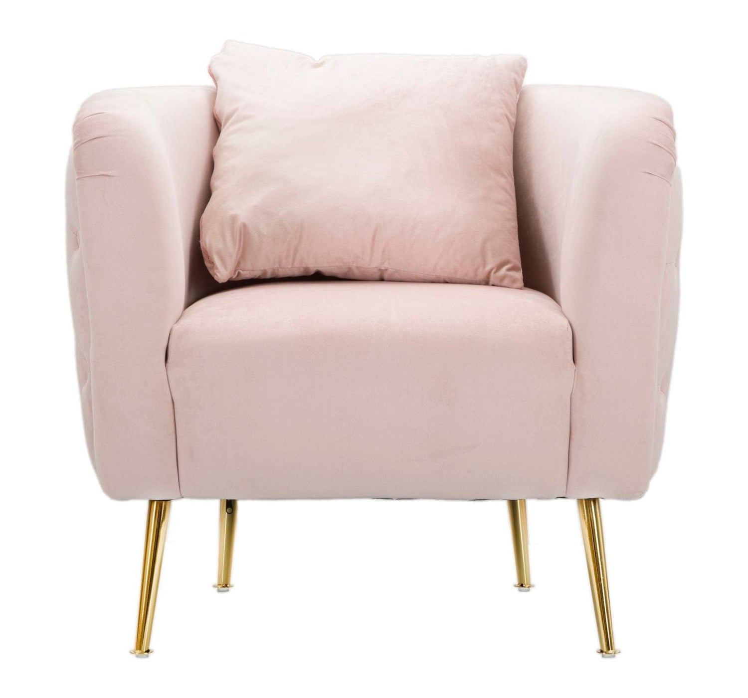 Mauro Ferretti ARMCHAIR BUCAREST PINK CM 76X74X73