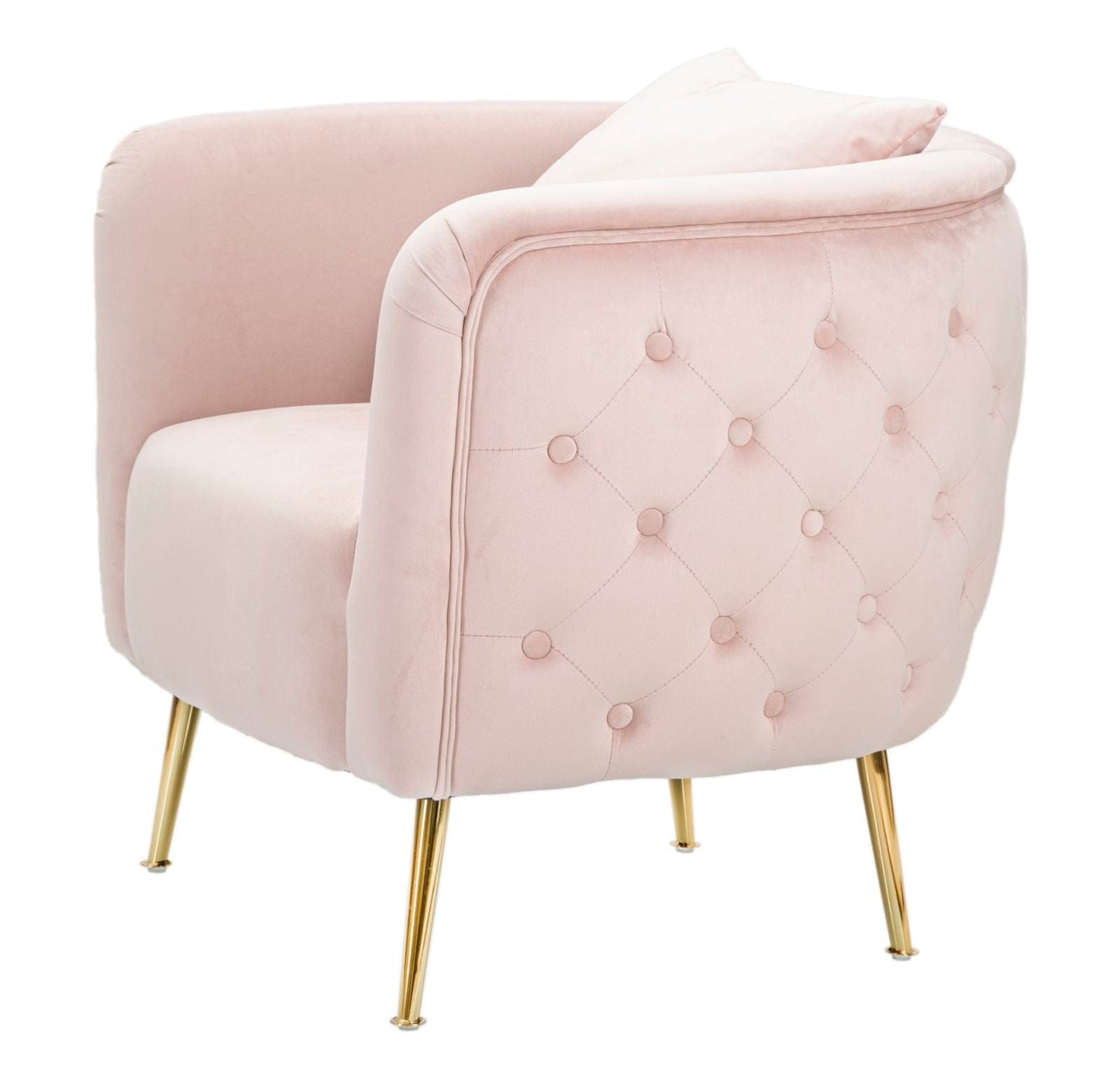 Mauro Ferretti ARMCHAIR BUCAREST PINK CM 76X74X73