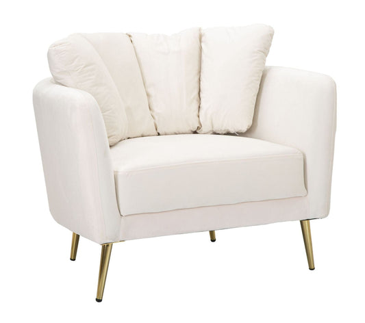 Mauro Ferretti ARMCHAIR KIEV CREAM CM 88X77X74