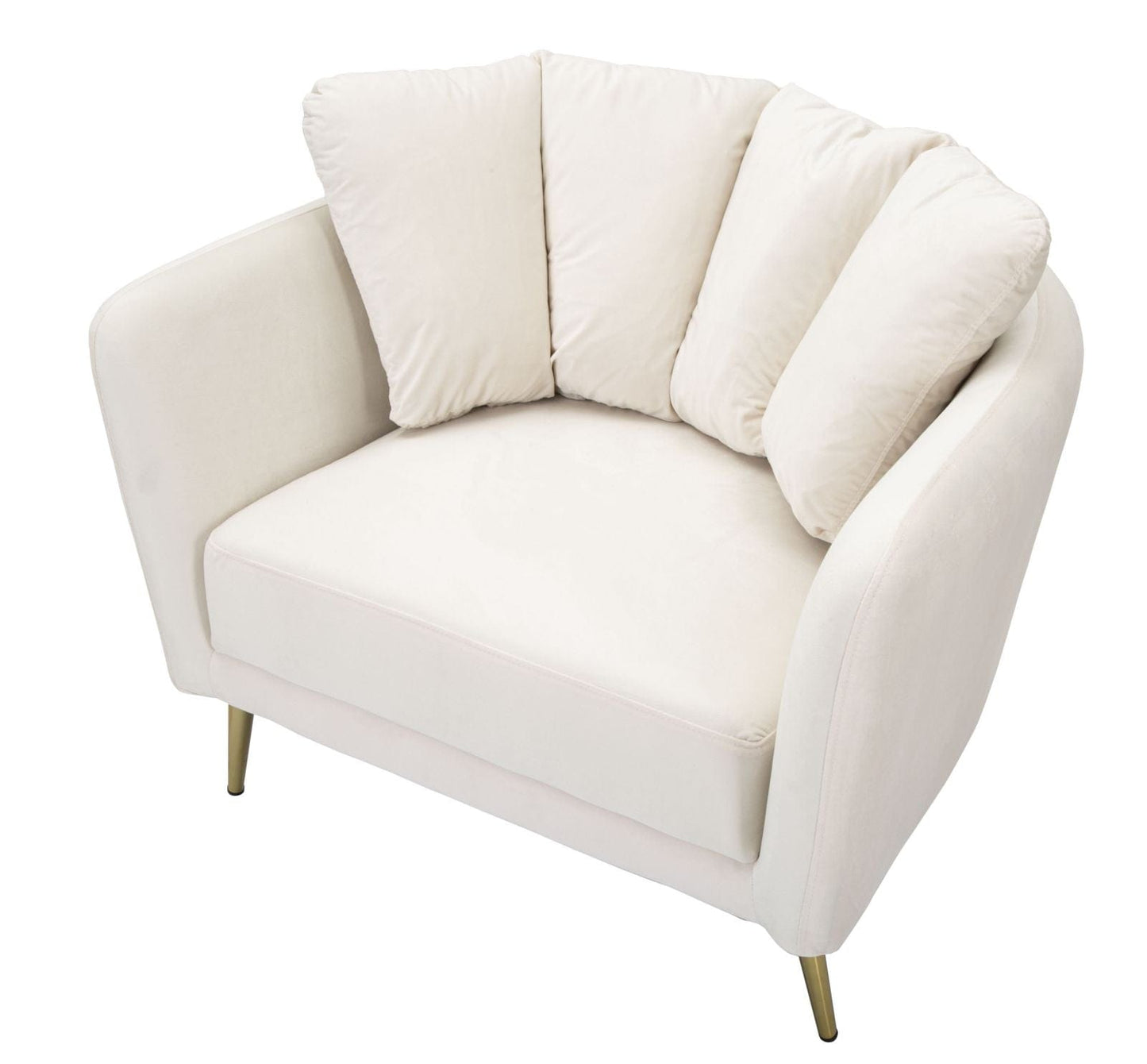 Mauro Ferretti ARMCHAIR KIEV CREAM CM 88X77X74