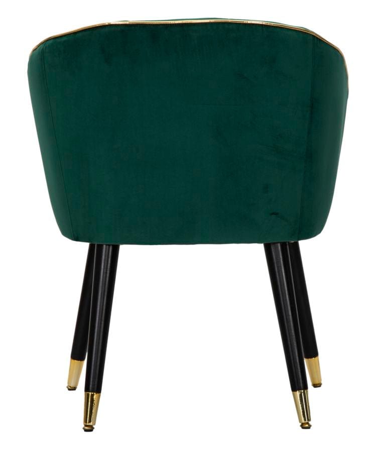 Mauro Ferretti ARMCHAIR PARIS VERDE/GOLD CM 62X58X78