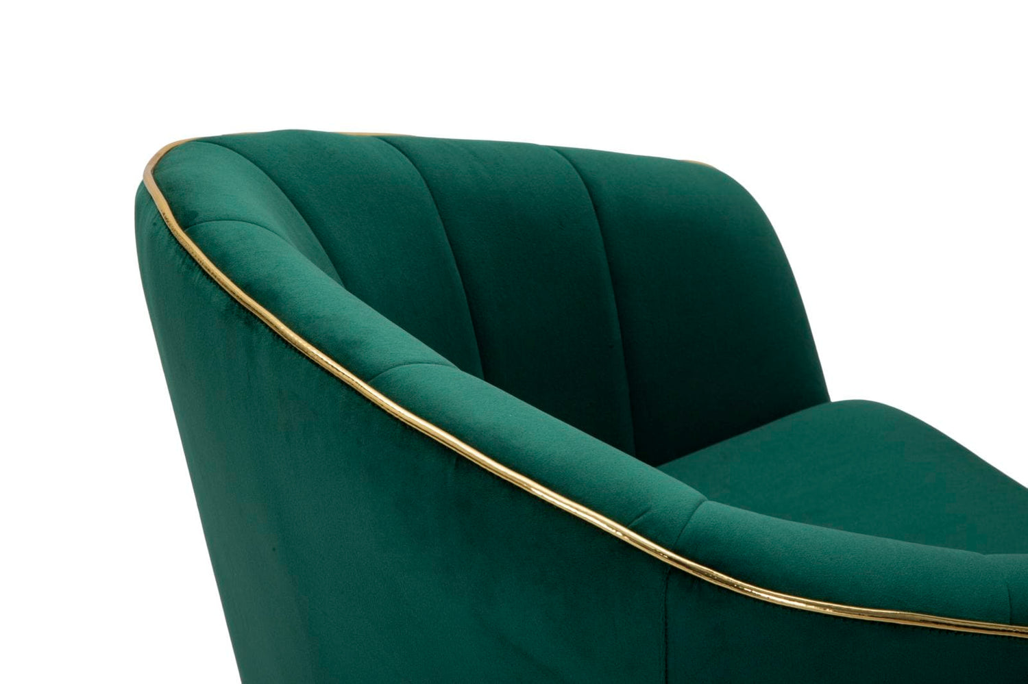 Mauro Ferretti ARMCHAIR PARIS VERDE/GOLD CM 62X58X78