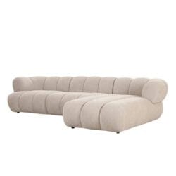 Pole To Pole Bank New York 4-zits (Rechter Lounge) Beige