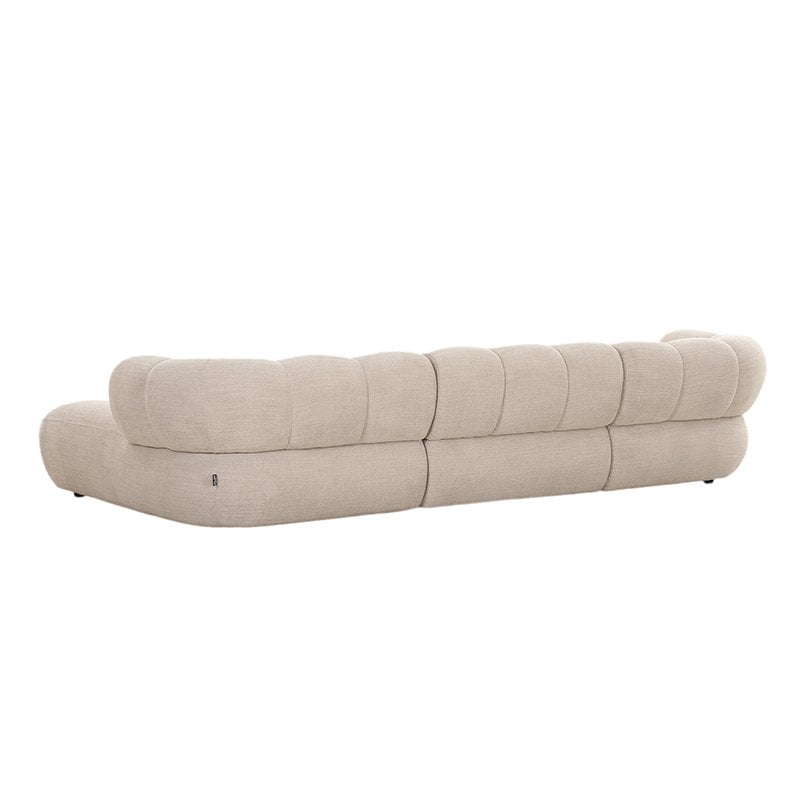 Pole To Pole Bank New York 4-zits (Rechter Lounge) Beige