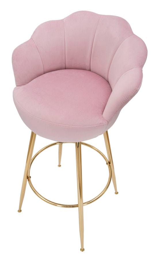 Mauro Ferretti BAR STOOL BAR VIENNA ROSA CM 55X53X110