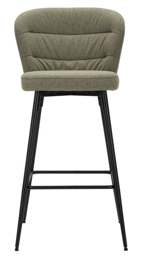 Mauro Ferretti BAR STOOL LOSANNA GREEN SET 2 PZ CM 52X59X108