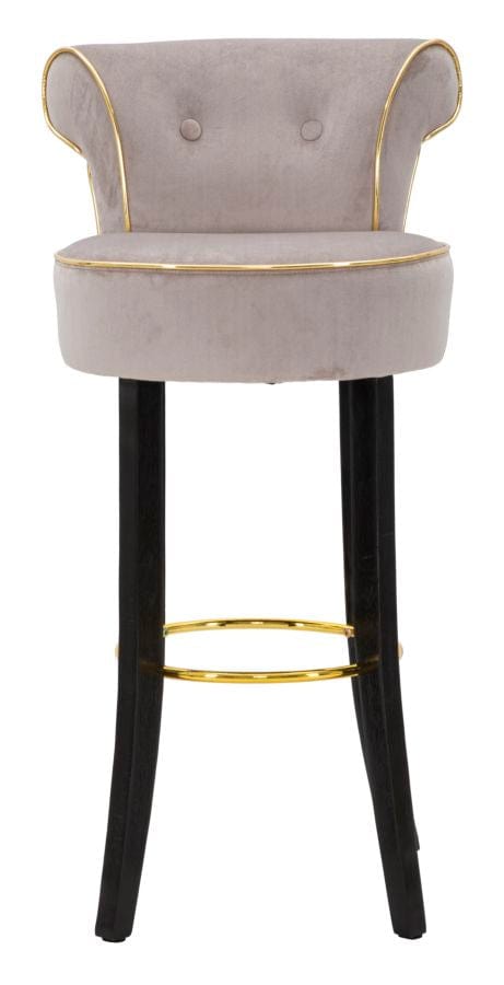 Mauro Ferretti BAR STOOL LUXY GREY CM 46X48X96