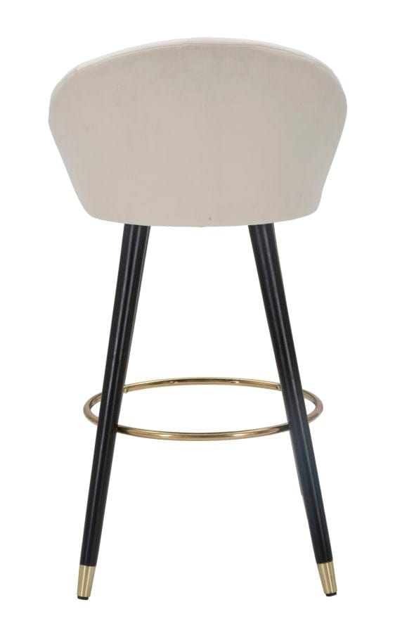 Mauro Ferretti BAR STOOL PRAGUE CREMA CM 55X56X104