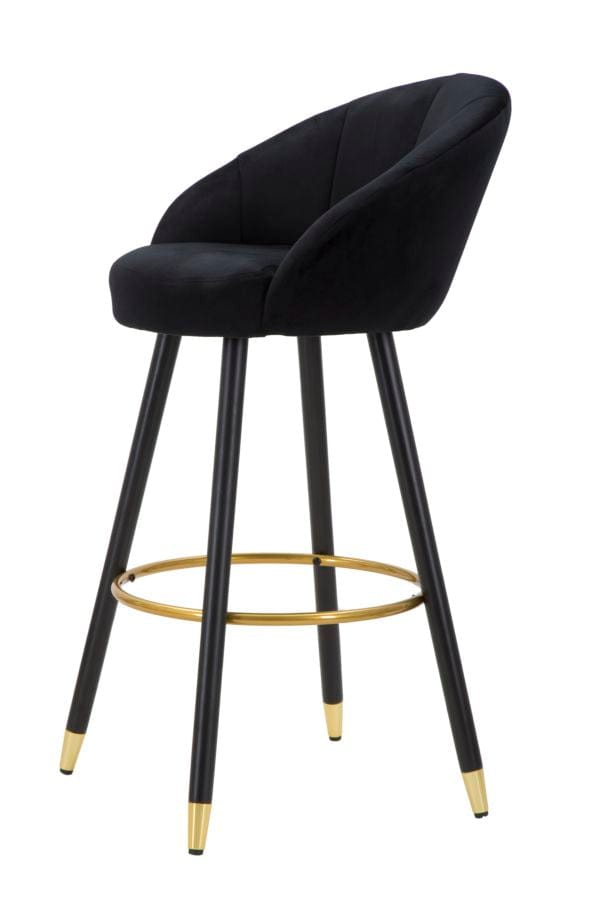 Mauro Ferretti BAR STOOL PRAGUE NERO CM 55X56X104