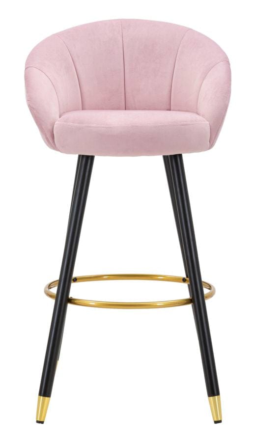 Mauro Ferretti BAR STOOL PRAGUE ROSA CM 55X56X104