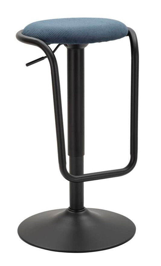 Mauro Ferretti BAR STOOL WITH LIFT DESTINY NAVY CM Ø 41X61-83