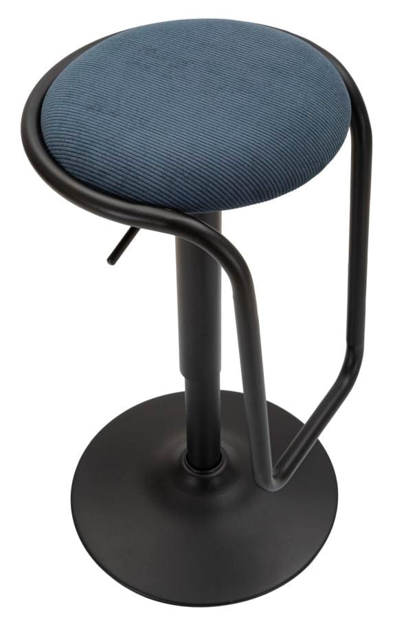 Mauro Ferretti BAR STOOL WITH LIFT DESTINY NAVY CM Ø 41X61-83