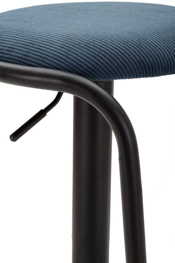 Mauro Ferretti BAR STOOL WITH LIFT DESTINY NAVY CM Ø 41X61-83