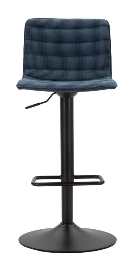 Mauro Ferretti BAR STOOL WITH LIFT HIGH NAVY CM 43X49,5X85,5-107(SEAT CM 61-82,5)