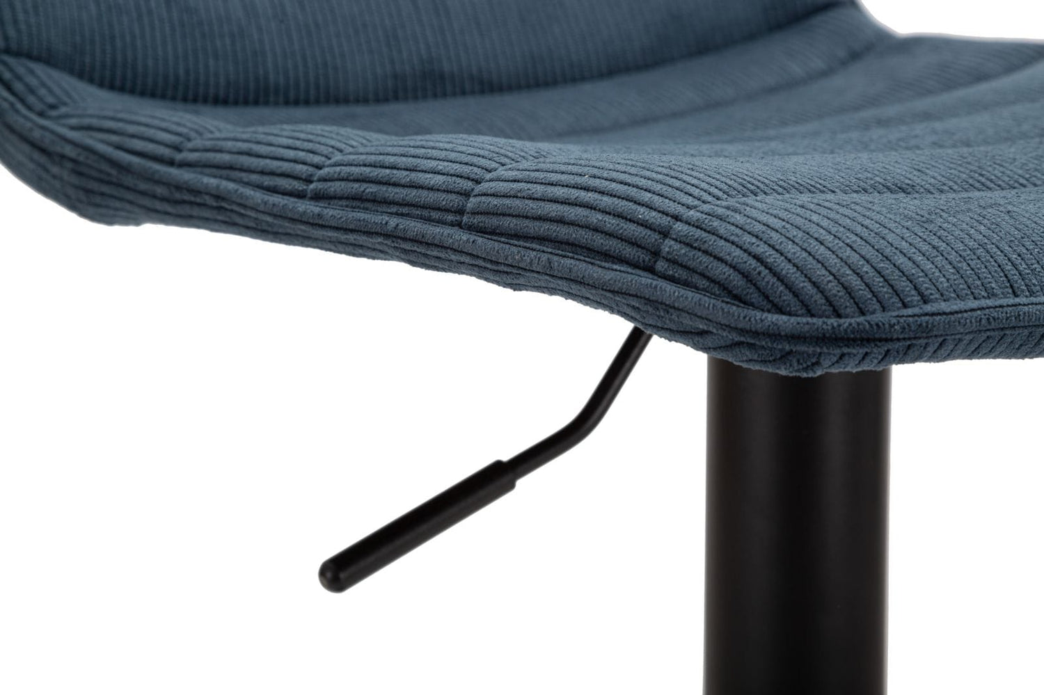 Mauro Ferretti BAR STOOL WITH LIFT HIGH NAVY CM 43X49,5X85,5-107(SEAT CM 61-82,5)