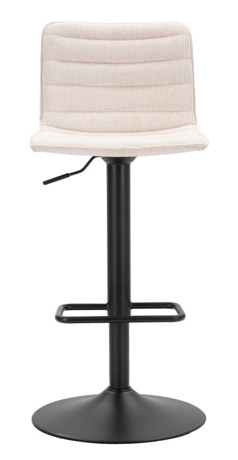 Mauro Ferretti BAR STOOL WITH LIFT HIGH WHITE CM 43X49,5X85,5-107(SEAT CM 61-82,5)