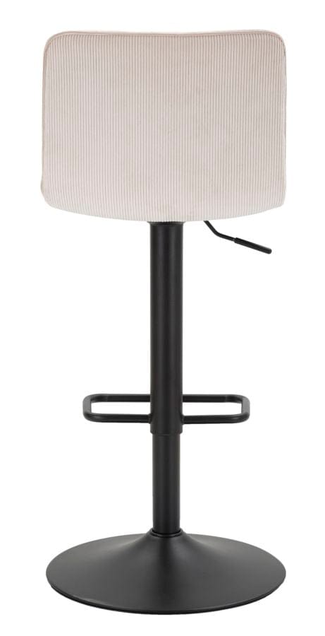 Mauro Ferretti BAR STOOL WITH LIFT HIGH WHITE CM 43X49,5X85,5-107(SEAT CM 61-82,5)