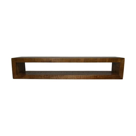 Cabinet-160x35x30 TV-Naturel-Bois de manguier