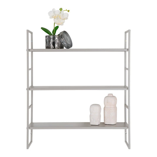 House Nordic ApS Beja Shelves - Planken, staal, koel grijs, 3 planken, 48x17x55 cm