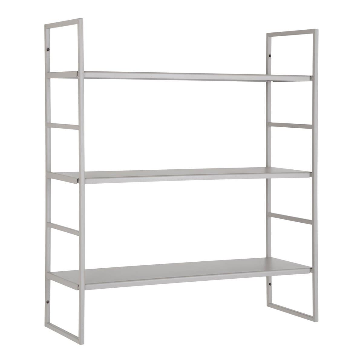 House Nordic ApS Beja Shelves - Planken, staal, koel grijs, 3 planken, 48x17x55 cm