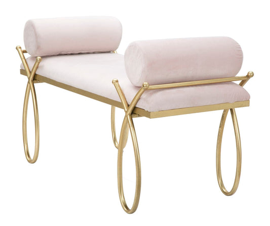 Mauro Ferretti BENCH RIBBON PINK CM 112,5X49X53