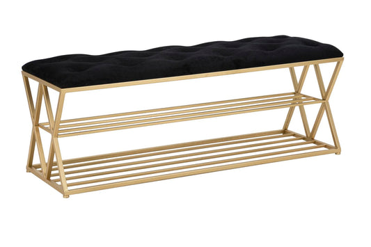 Mauro Ferretti BENCH WITH SHOES SHELF CM 120X40X45