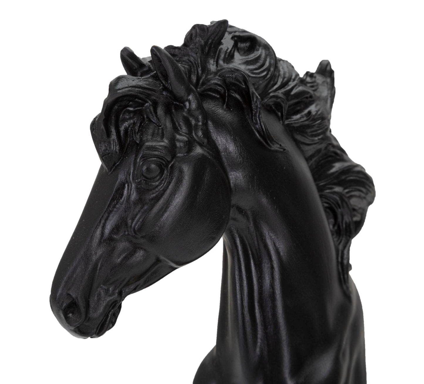 Mauro Ferretti BLACK AND GOLD HORSE CM 14X11X27