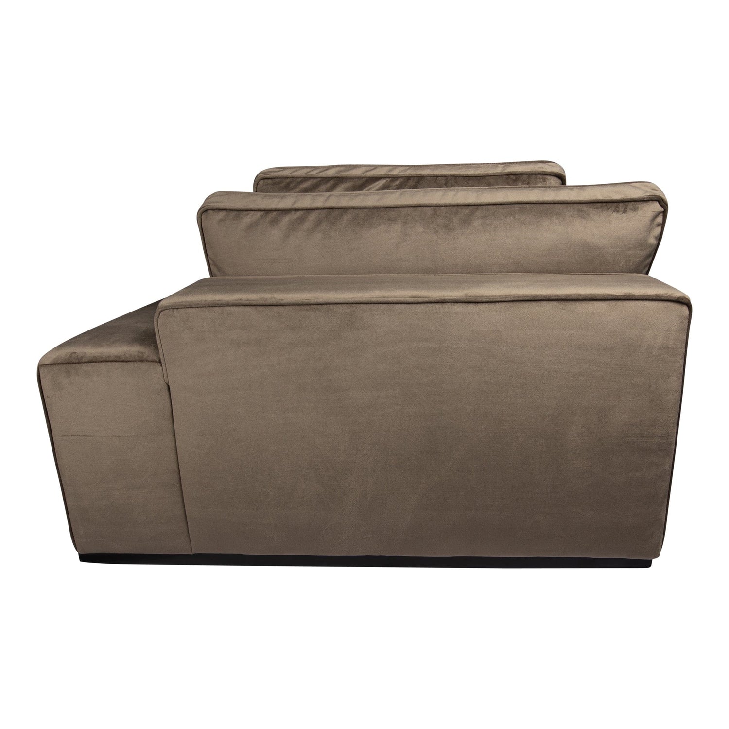 PTMD Blokbank chaise longue armleuning r Juke 12 taupe