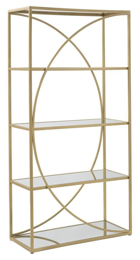 Mauro Ferretti BOOK SHELF GLAMY CM 90X38X180