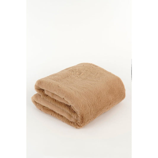 In The Mood Bronte Fleece Deken - L200 x B150 cm - Beige