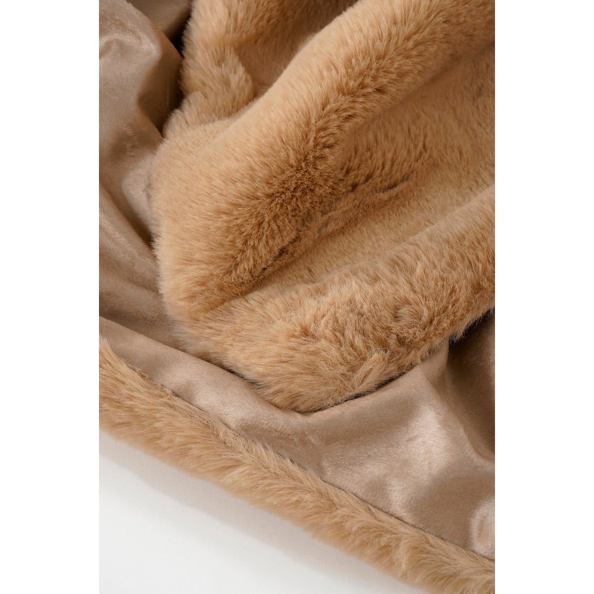 In The Mood Bronte Fleece Deken - L200 x B150 cm - Beige