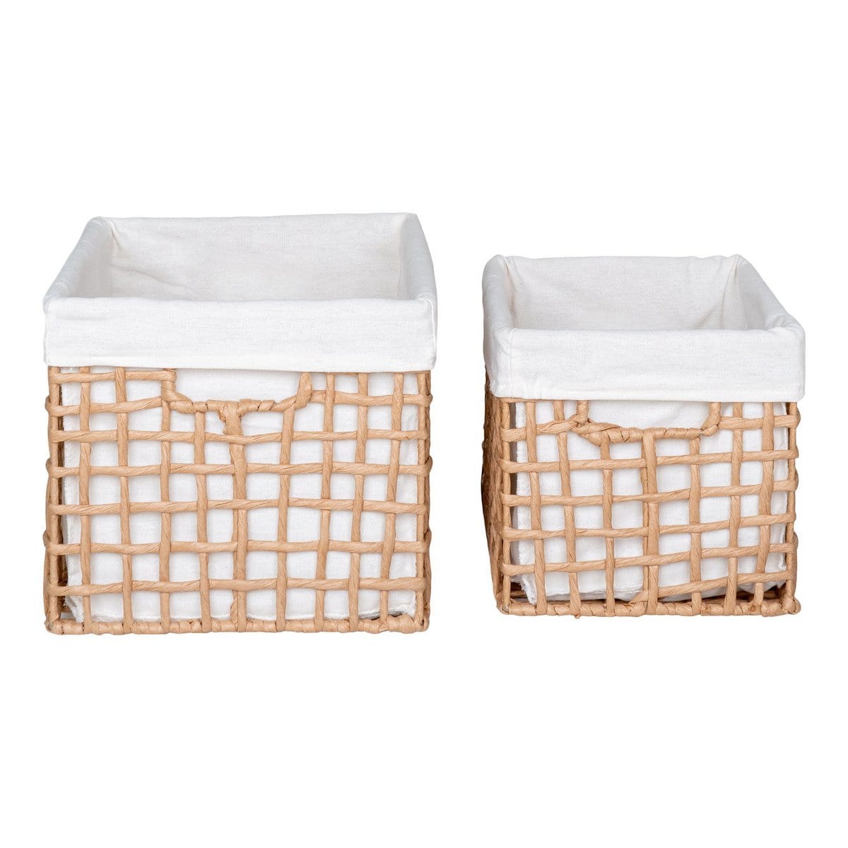 House Nordic ApS Bustelo Basket - Mand, papier, naturel, set van 2