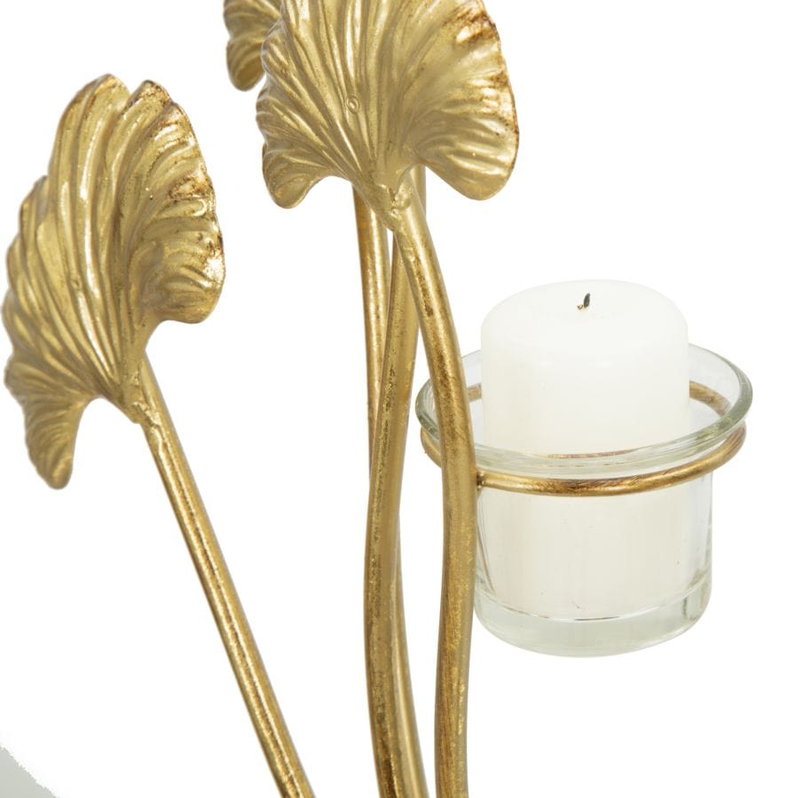 Mauro Ferretti CANDLE HOLDER GLAM IRIS CM 50X12X55