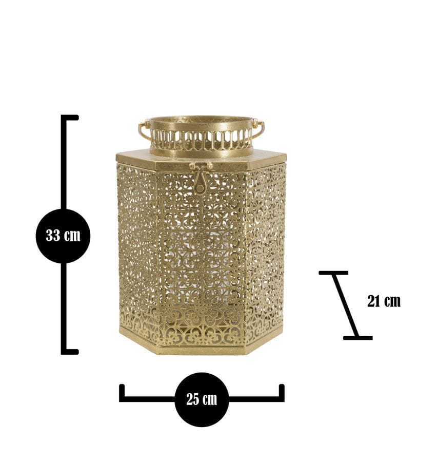 Mauro Ferretti CANDLE HOLDER GOLDY CM 25X21X33